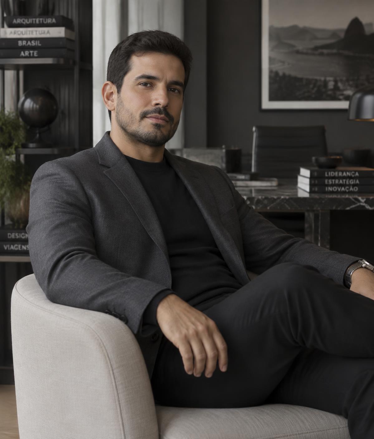 Retrato de Diego Corrêa